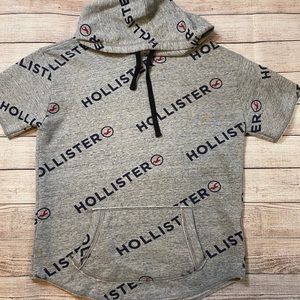 Hollister shirt sleeve hoodie